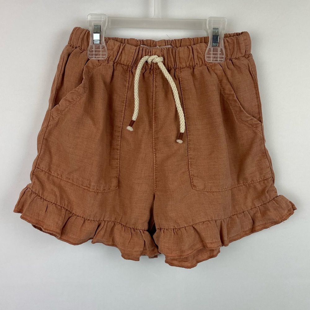 Zara Brown Shorts Girl 4-5Y